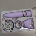 Ufree Bikini Trimmer Electric Razors for Women, Rechargeable Pubic Body Hair Trimmer Electric Shaver for Legs Body Hair, Bikini Shaver IPX7 Waterproof, Gifts for Women, Purple