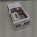 BESTTEN Keyed Entry Door Knob with Lock, Interior and Exterior Door Lock, Standard Ball, Satin Nickel