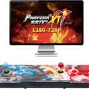 Pandora Treasure 3D Arcade Game Console, 30000 Classic & 3D Games, 4 Players Online, 1280X720 HD, Black, 25.1 x 8.6 x 2.7 inches