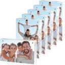 6 Pcs 3.5x5 Acrylic Photo Frames, 20mm Thicker
