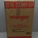 Wrangler 22" Hardside Spinner Carry-On Luggage, Deep Depth
