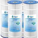 Tier1 C1200 Pool Filter Cartridge Replaces PA120 & CX1200RE, 4-Pack