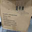 Inflatable White Bounce House for Kids with UL Blower-Portable, Large Ball Pool and Jump Space 3in1 Bouncy Castles A Spacious Joy-Room Bounce House for Kids 3-12 (Oxford material-13' L X 8' W X 8' H)