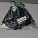 MYSEUNI 2025 New Masquerade Mask for Women with Stick - Shiny Women's Feather Mardi Gras Venetian Mask for Costume Accessory