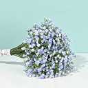 Yastouay Babys Breath Artificial Flowers, 12Pcs Fake Babys Breath Flowers Artificial Bulk, Real Touch Faux Babies Breath Gypsophila Bouquet for Wedding Centerpiece Floral Arrangement Party Decor