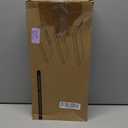 BAYKA White Floating Shelves for Wall – Rustic Wood Wall Shelves with Metal Brackets for Bathroom, Bedroom, Kitchen, or Living Room Decor Organization – Set of 3, Sturdy Storage with 22lb Capacity