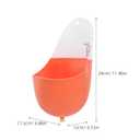 Totority Baby Boy Training Urinal Potty Toddler Stand-up Potty with Cartoon Design Easy Clean Compact Size for Home Bathroom