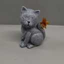 Nacome Cat Outdoor Statues for Garden: Outside Decor with Butterfly Clearance for Yard Art Lawn Ornaments Porch Patio Balcony Home House for Grandma Mom Women