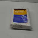 Buffalo Industries 10520PB Recycled White Cloth Tee Shirt Rags in 4-Pound Compressed Poly Bag