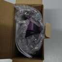 TECKNET Wireless Mouse, 2.4G Ergonomic Optical Mouse, Computer Mouse for Laptop, PC, Computer, Chromebook, Notebook, 6 Buttons, 24 Months Battery Life, 2600 DPI, 5 Adjustment Levels - Purple