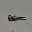 End Mill 1.5" Cutting Dia 0.8" Shank Dia Straight Shank 4 Flute Drill Bits Cutter Tool