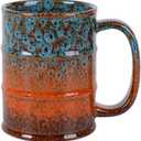 Coffee Mug,20 Oz Coffee Cups Ceramic Tea Cup Large Coffee Mug for Office and Home - Dishwasher and Microwave Safe Novelty Coffee Mugs, 1pcs. (multicolour-2pcs)