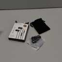 MORMOQUE EP-06 Wired Earbuds in-Ear Earphones, Build-in Microphone Noise Isolating Headphones,3.5mm Jack 4.9ft Long Cord Ear Buds, HD Bass Audio, with 6 Ear Tips, for Smartphones/Laptop/Computer Etc-Black