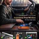 2026 Wireless CarPlay & Android Auto Adapter, 2-in-1 Mini Adapter for iPhone & Android, for USB-A/USB-C, Plug & Play, Fast Auto Reconnect, Low Latency, Converts Wired to Wireless for Cars After 2016