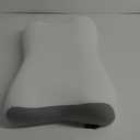 Cervical Neck Pillow - Contour Neck Pillows for Neck Pain Relief, Ergonomic Side Sleeper Pillow for Sleeping, Orthopedic Memory Foam Pillows for Back & Stomach Sleepers with Cooling Pillowcase (Grey)