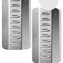 Zepoty 2-Pack Stainless Steel Shipping Container Air Vents – Rust-Free Heavy-Duty Ventilation for 20FT/40FT Containers, Prevents Condensation & Small Animal Entry, Easy DIY Installation