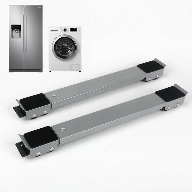 Heavy Duty Appliance Roller Movers, Furniture Moving Rollers with Non-Slip Pads, Easy Moving Tool for Refrigerators, Washing Machines, Dryers, Cabinets and Heavy Furniture (Gery)