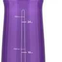 Pogo Plastic Water Bottle with Chug Lid and Carry Handle, Reusable, BPA Free, Dishwasher Safe, Perfect for Travel, School, Outdoors, and Gym | 18oz, 32oz, 40oz, 64oz (Purple)