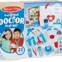 Melissa & Doug Get Well Doctor Kit, 25-Piece Toddler Doctor Play Set, Realistic Pretend Play Toys & Accessories, Preschool Toys for Girls & Boys Ages 3+