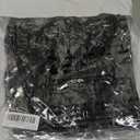 ASPO Men's Windproof Warm Golf Vest Outerwear with 6 Pockets Waterproof Winter Softshell Sleeveless Puffer Jacket for Hiking, Size M, black