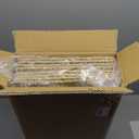 Foldable Storage Baskets with Handles Paper Rope Storage Baskets Rectangle Collapsible Hand Woven Storage Cubes Bins for Organizing Shelves Living Room Bedroom Pantry (4, 13'' x 13'' x 13'')