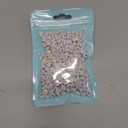 300Pcs Small Letter Beads L 4X7mm Individual Round Gold Alphabet Beads for Friendship Bracelets Making