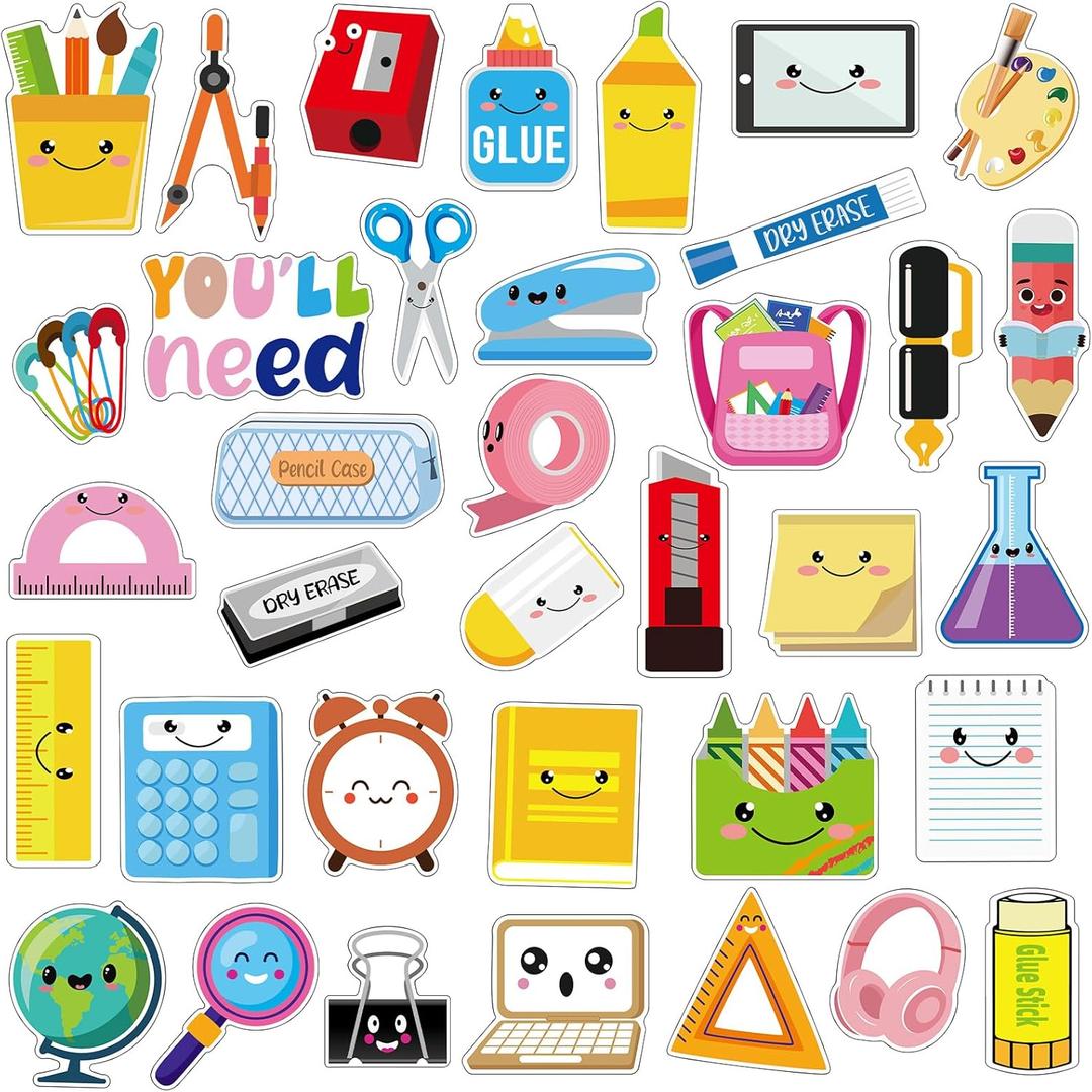 36 Pcs You'll Need Management Magnets Teacher Educational Colored Magnets for Whiteboard Teacher Elementary Classroom Management Tools