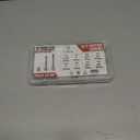 2 x Hex Head Self Tapping Screws for MetalStainless Steel 410 Pack of 60 (#8x1/2, #8x3/4,#8x1,#10x1,#10x1-1/2)5 Sizes Self Drilling Screws Sheet Metal Screws Corrosion & Wear Resistant (Silver)