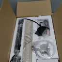 EDISHINE Floor Lamps for Living Room, 63.7in Minimalist Standing Lamp with 9W LED Bulb, 3 Color Temperature, Modern Corner Lamp for Bedroom, Nursery, Office, Foot Pedal Switch, Black