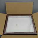 4 Pack 8x10 Shadow Box Frame Display Cases Wood Deep Shadow Box with Soft Felt Back Picture Frames for Graduation Memorabilia Wedding Bouquet Dried Flowers DIY Crafts Medals Photos(Walnut Color)