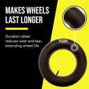 Mission Automotive Inner Tube - 15x6.00-6, TR-13 Valve Stem, 2-Pack - Heavy-Duty Inner Tubes for Lawn Mower Tires - Versatile Fit for Riding Lawn Mowers
