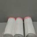 Ultra Thick Heavy Duty Plastic 16-18 Gallon Drawstring Trash Bags White Leak Proof Large Garbage Bags for Tall Kitchen Home Office Outdoor (18 Gallon Drawstring Trash Bags)