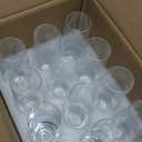 Stemless Champagne Flutes Set of 12, Crystal Glass, 8 oz Champagne Glasses, Prosecco Mimosa Glasses Set