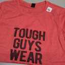 Tough Guys Wear Pink Tough Beast Cancer Awareness Men Guy T-Shirt Small