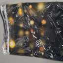 Class of 2026 Backdrop Black Gold Glitter Bokeh Graduation Party Background 2026 Congrats Grad Prom Party Cake Table Decoration Photo Booth Props (10x7ft)