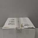 48 piece Stemless Unbreakable Crystal Clear Plastic Glasses Set of 48 Small (10 Ounce - Gold Rim)