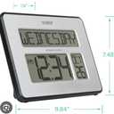 C86279V4 Atomic Digital Wall Clock with Backlight