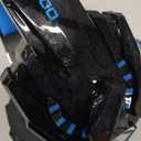 BENGOO G9000 Stereo Gaming Headset for PS4 PC Xbox One PS5 Controller, Noise Cancelling Over Ear Headphones with Mic, LED Light, 7.1 Surround Sound, Soft Memory Earmuffs for Nintendo Xbox Series X|S (Blue)