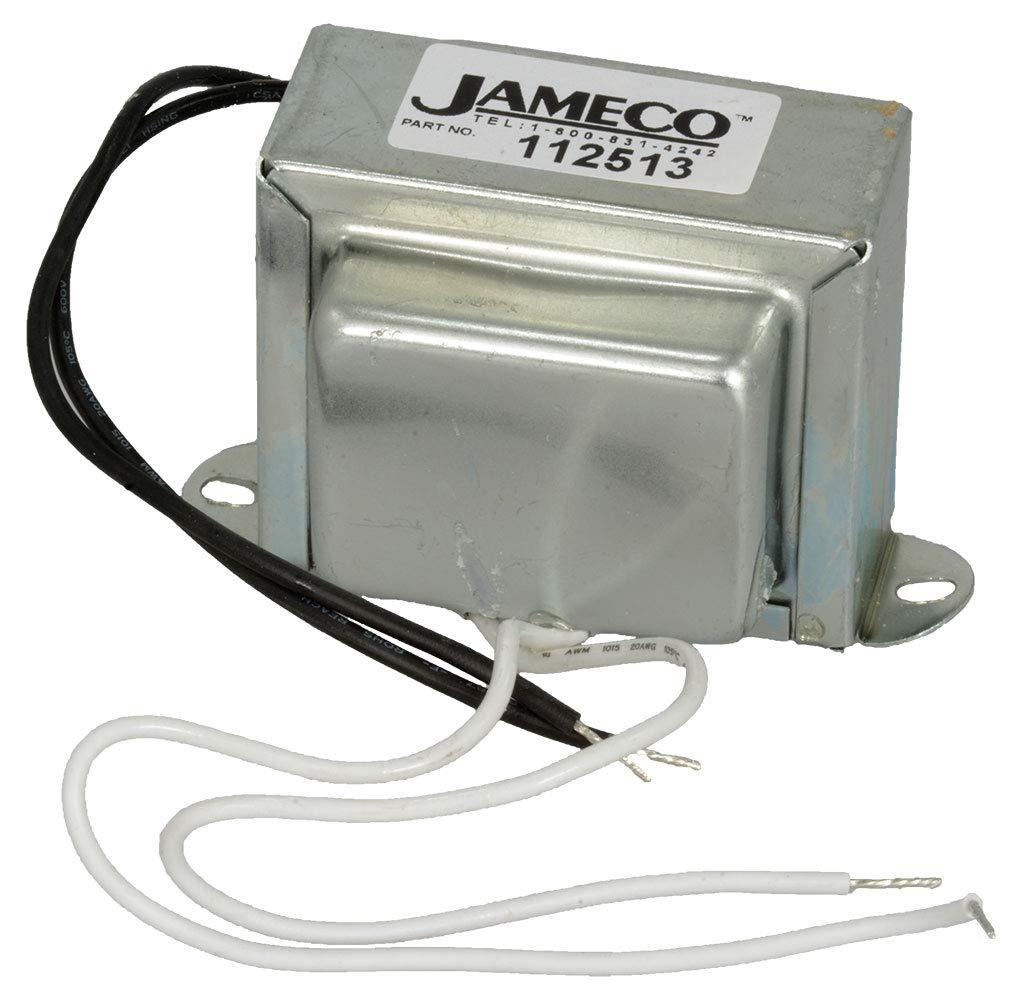 Jameco Valuepro 112512.-R Power Transformer, 24 VAC 2 Amp 117 VAC Wire Leads