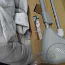 Graco Slim Spaces Compact Baby Swing, Space Saving Portable Bay Swing with Height Adjustable Legs & Soft Toys, Reign