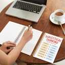 VIIJJUE Dialectical Thinking Mental Health Notebook,Funny Mental Health Journal, Motivational Journal GiftsHardcover Spiral Notebooks, 5.5x8.3 Inch