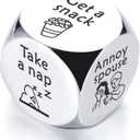 Retirement Gifts Dice for Men, Retired Gifts for Men, Retirement Gift for Boss Coworker, Funny Decider Dice Going Away Giftss for Coworker Leaving, Military Retired Dad Gift- Fathers Day