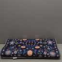 OJIA Runner Rug Washable Kitchen Runner 2'6"x10' Boho Non-Slip Runner Rug for Entryway Indoor Floral Soft Carpet Runner for Hallways, Kitchen, Laundry, Bedroom, Bathroom, Blue