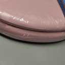Soft Standard Vinyl Toilet Seat, Tea Rose - 17 Inch Soft Vinyl Cover with Comfort Foam Cushioning - Fits All Standard Size Fixtures - Easy to Install Fantasia by Achim Home Decor