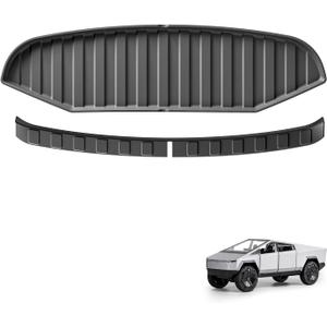 SMABEE Fit for Tesla Cybertruck 2024 2025 2026 Front Trunk Mat, TPE Cargo Trunk Liners for Cybertruck Accessories Interior