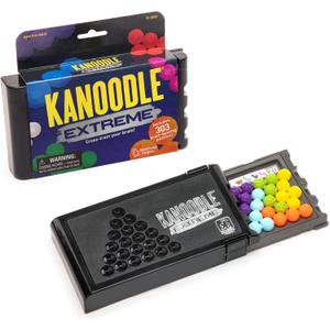 Educational Insights Kanoodle Extreme Puzzle Game, Brain Teaser Puzzle Challenge Game, Easter Basket Stuffers for Kids, Gift for Ages 8+, Single, Brain Game