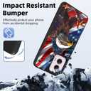 Tudguiloae for Moto G Power 5G 2024 Phone Case, Tempered Glass Back and Soft TPU Dual Layer Bumper, Shockproof Full Body Protective Phone Cover for Moto G Power 5G 2024, Cute Highland Cows