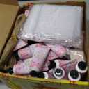 60 Sets Baby Shower Hand Cream Gifts, Baby Shower Party Favors for Guests, Hand Cream Set for Bridal Wedding Thank You Gifts, Travel Size Hand Lotion Bulk (Girl)