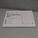 Stainless Steel Cutting Board, Non Toxic Cutting Board for Kitchen Double Sided Food Grade, Chopping Board for Meat/Vegetables, Kitchen Gifts Easy to Clean 2025 New Upgrade Large Size (16"L x 11"W) (Dark Gray)