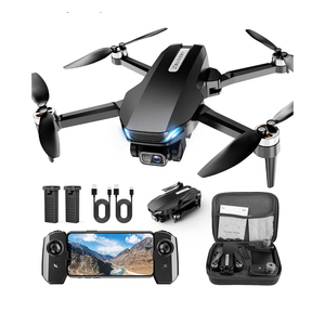 Drone with Camera, 2K HD FPV Drone with Brushless Motor, Altitude Hold, Gesture Selfie, One Key Take Off/Landing, 3D Flips, Waypoint Fly, 2 Batteries, Foldable Mini Drones for Kids and Beginners